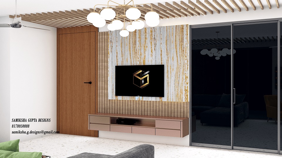 TV unit in Lobby