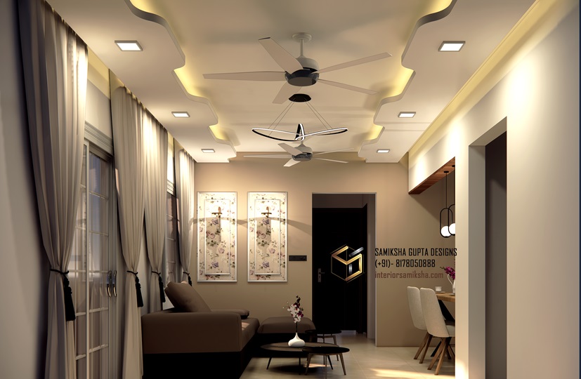 curvy false ceiling