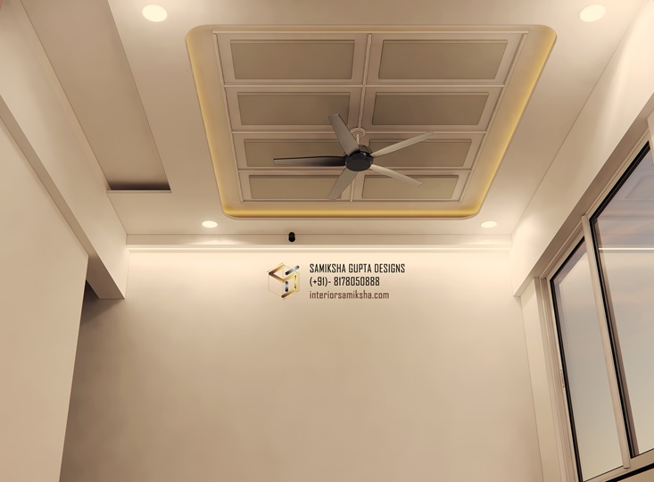mouldings in ceiling 