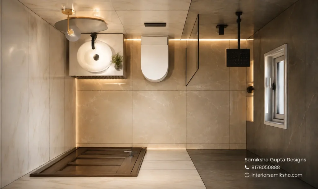 bathroom plan